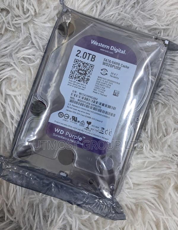 Western Digital 2tb CCTV Hard Drive Reliable Security Storage