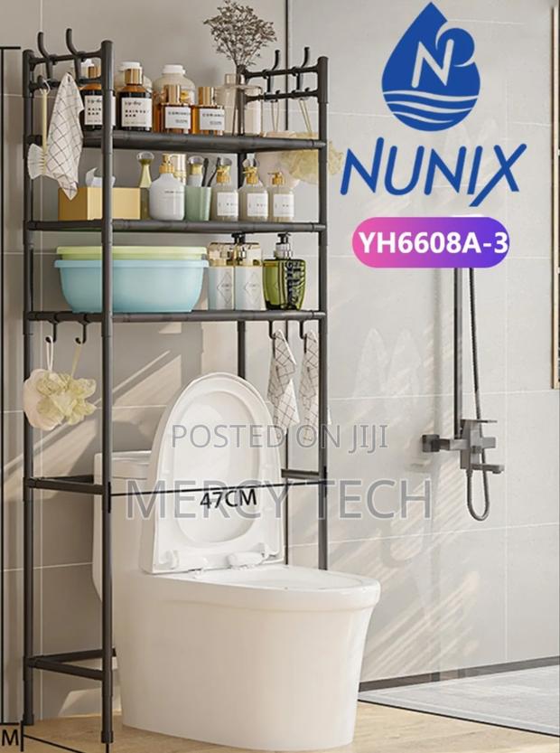 Nunix Metallic Toilet Rack