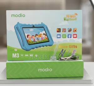 Modio M3 5g Wifi Kids Tablet With Shockproof Case Free Gifts.