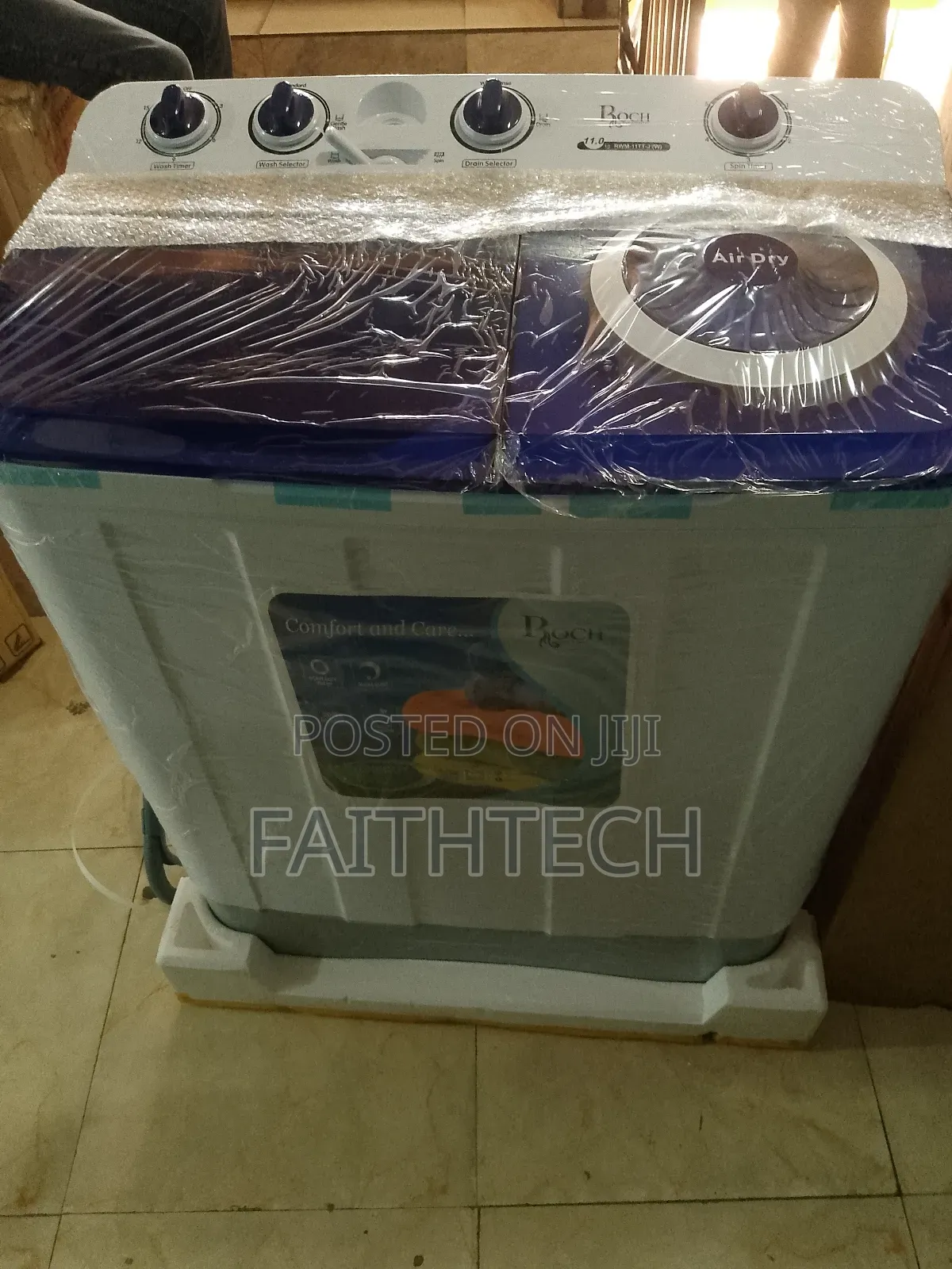 Roch Washing Machine 11 Kg Twin Tub Semi Automatic