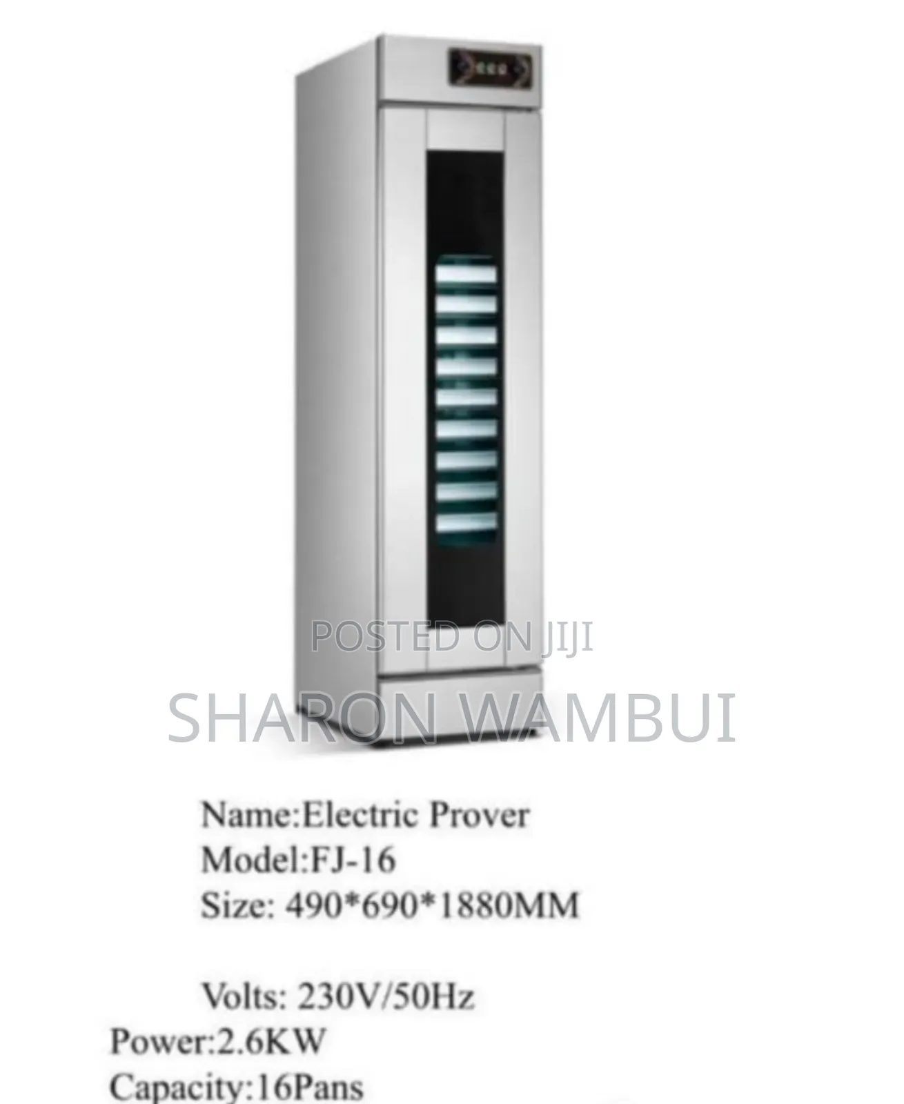 16pans Electric Prover/Electric Prover