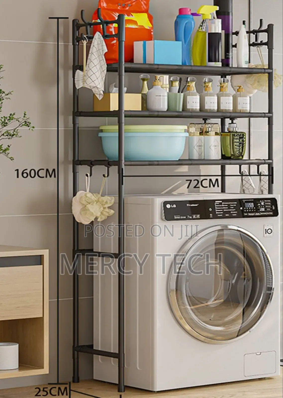 Executive Washing Machine High Quality Organizer Rack