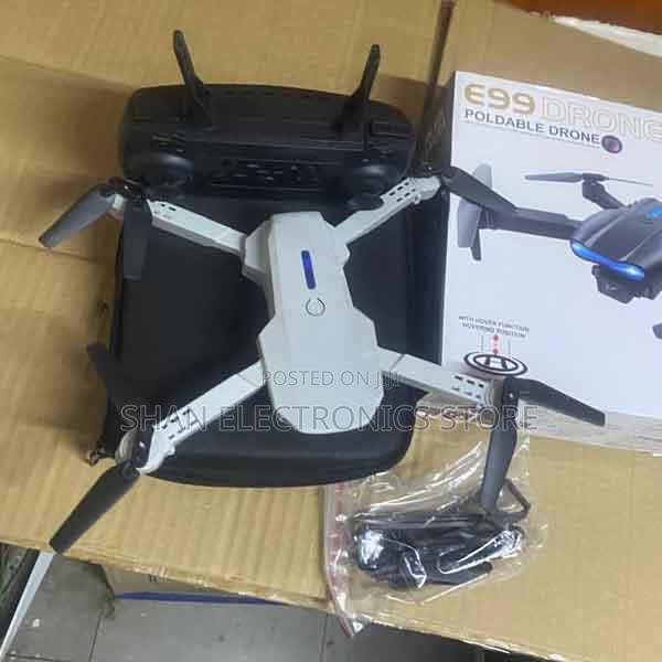 Black E99 Drone Foldable Rc Quadcopter Drone Remote Control
