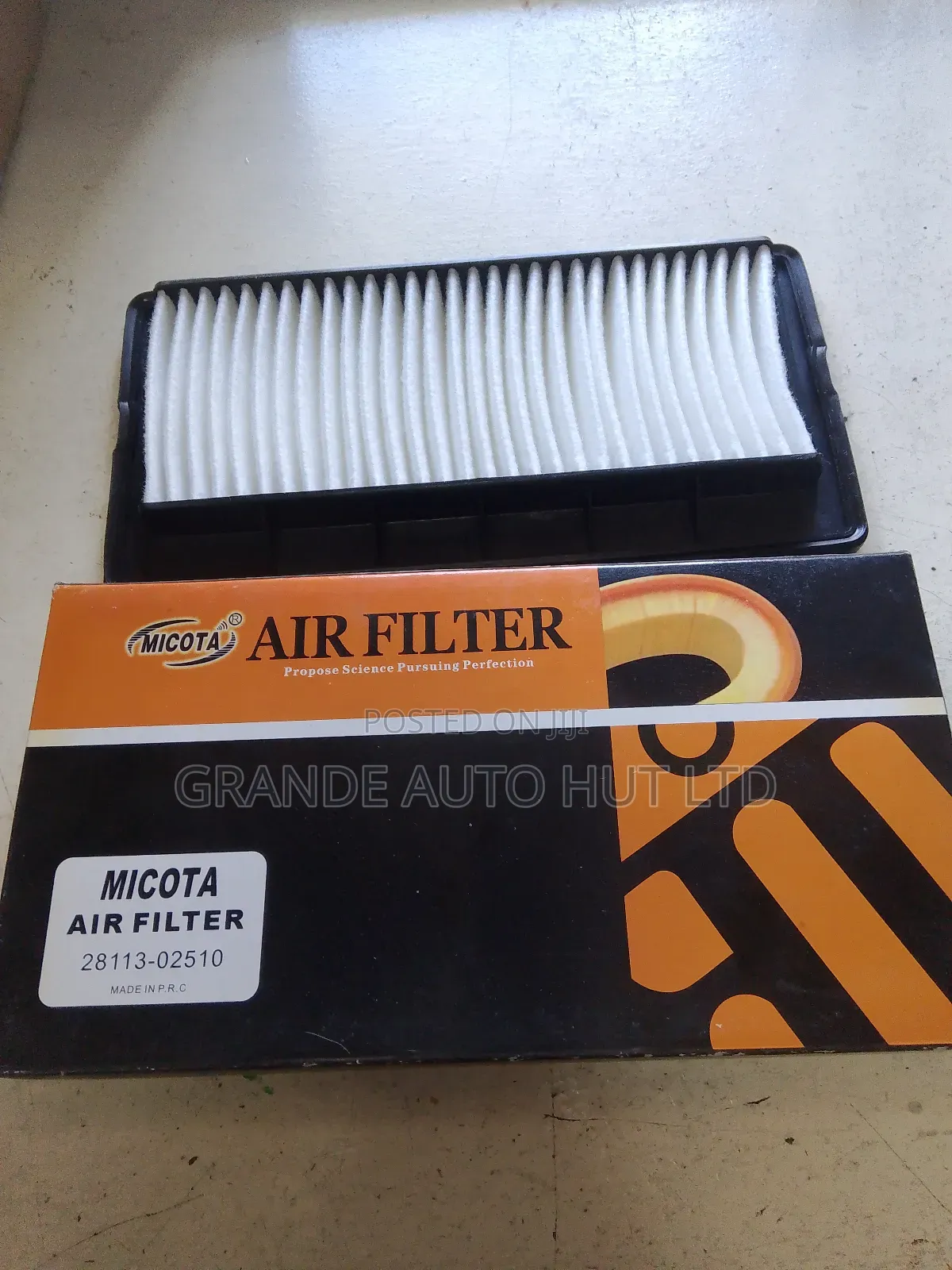Air Filter Hyundai Atoz (Micota Brand)