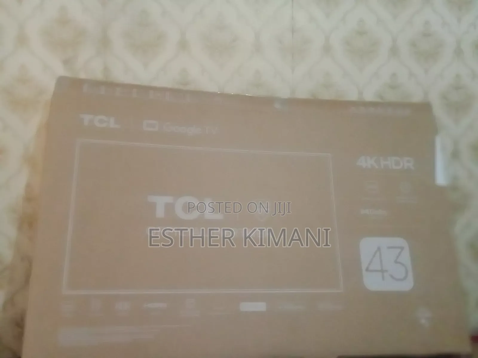 It a Brand New Latest Model TCL Tv 43v6c HDR 2025 Model Google Tv