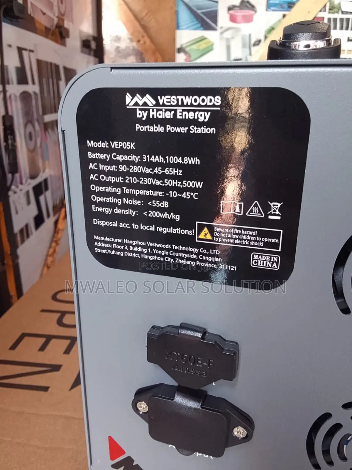 1kw Vestwood Portable Power Station
