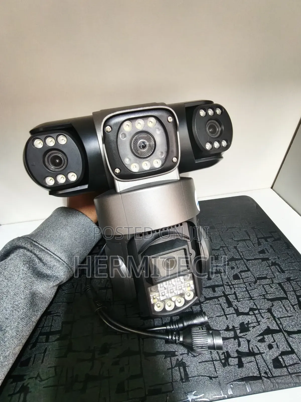 Triple Lens 4g Electric 3600 and 900 Horizontal and Vertical Coverage