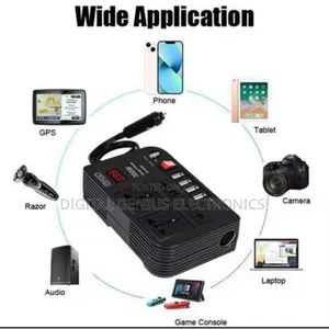 300w Car Power Inverter (Dc 12v to Ac 220v)