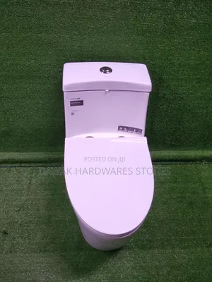 Modern White Ceramic Close Coupled Toilet
