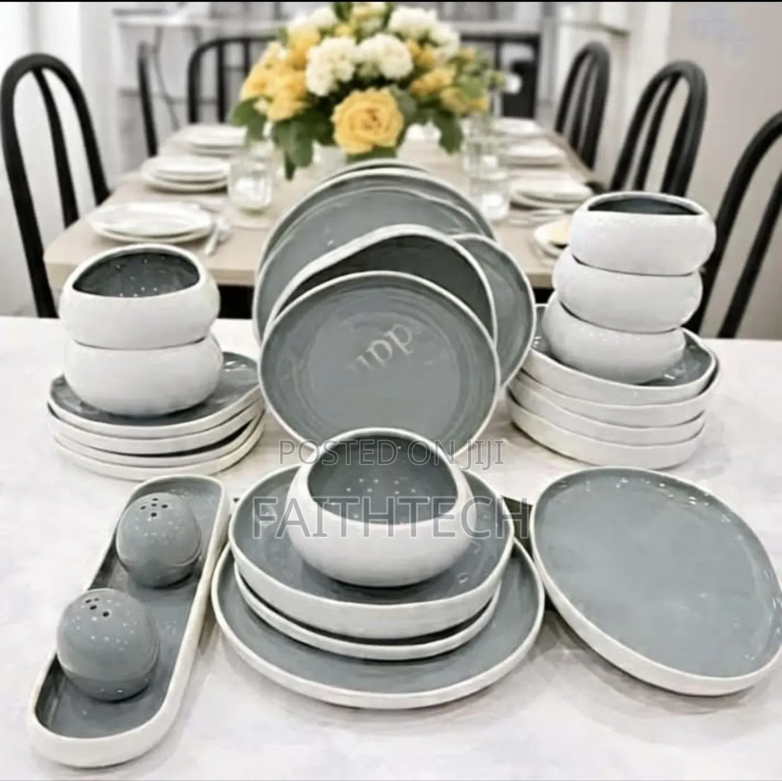 *28pcs Elegant European Double Glaze Dinner Set