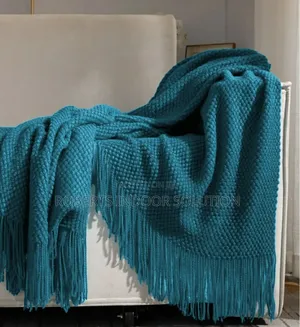 Nordic Knitted Blanket Bed Decor Shawl Sofa