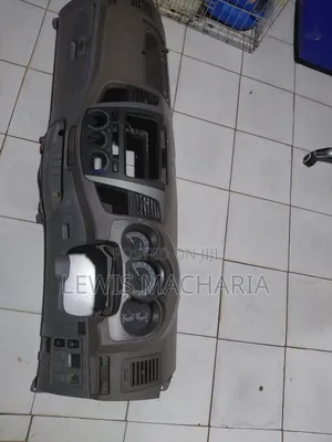 Toyota Hilux Dashboard With Clock