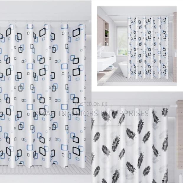 Patterned Shower Curtains - main view