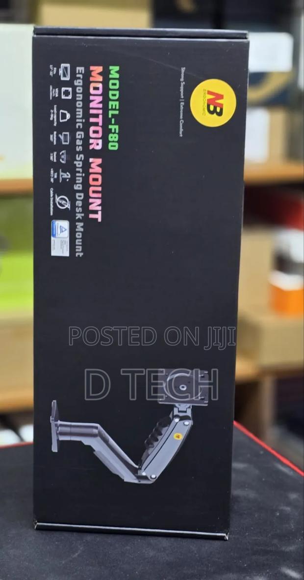 Nb Link Single Ergonomic Arm Model :F8 Versa Mount - main view