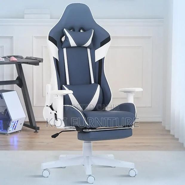 Office Chairs; Ergonomic Executive Lazuree Gamers High Back Chairs - thumbnail 3