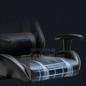 Home Chairs; Fabric Home Office Gamers Streamers Game Seat With Pillow