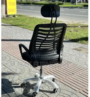 Office Chairs; Swivel Rolling Headrest Home Office Seat