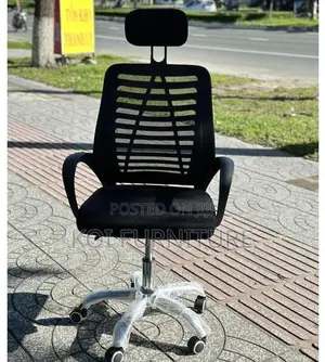 Office Chairs; Swivel Rolling Headrest Home Office Seat