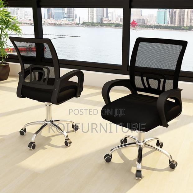 Office Chairs; Mesh Everyday Use Clerical Office Chair - thumbnail 5