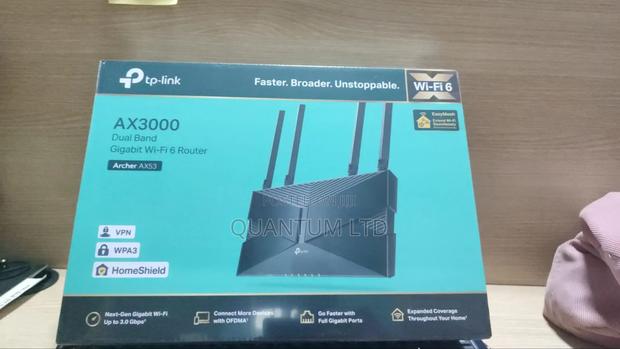 Tp Link Ax3000 Dual Band Gigabit Wi-Fi 6 Router-Archer Ax53