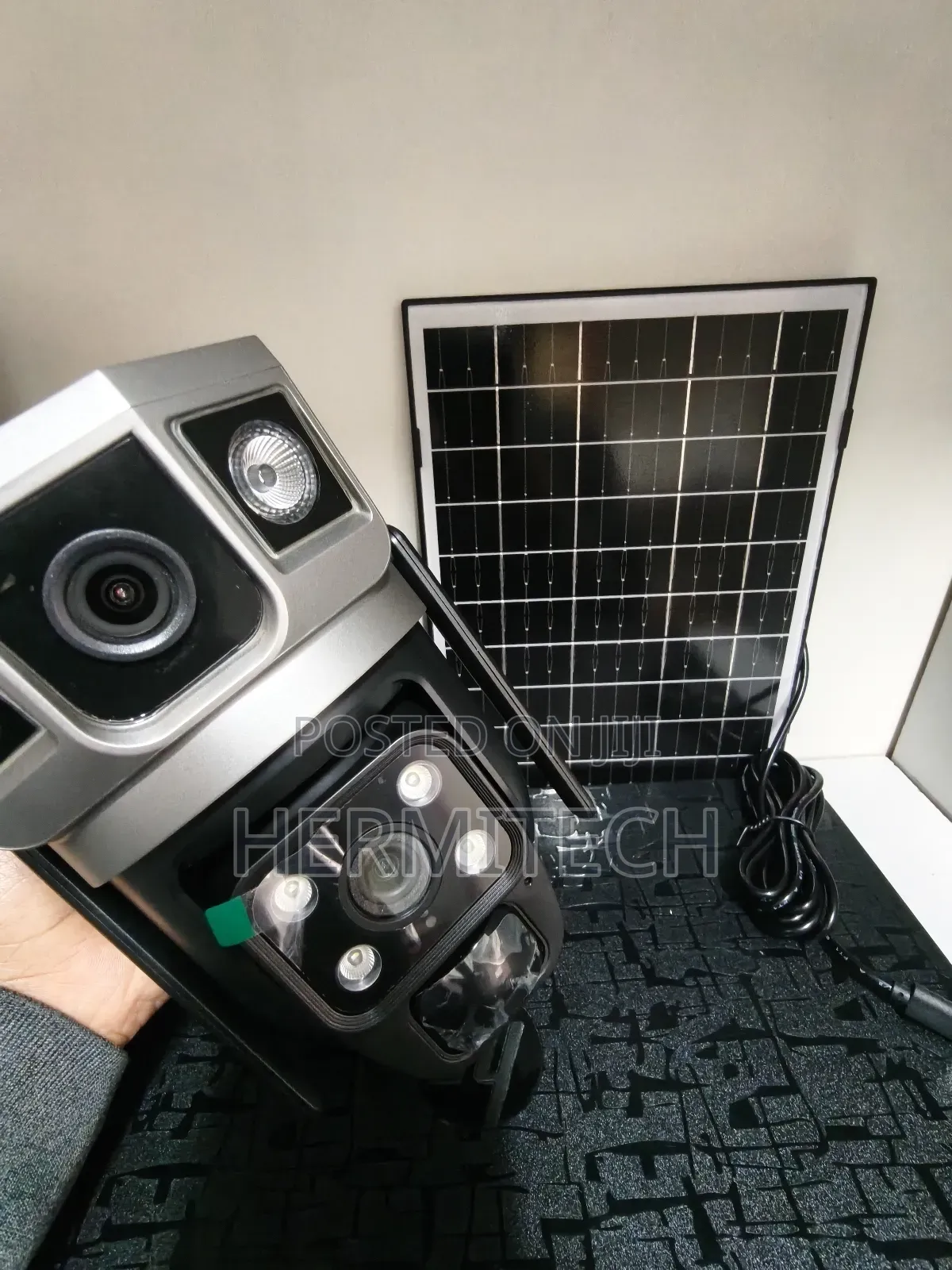 Outdoor Mini Hidden CCTV Camera Solar Powered 4g Smart