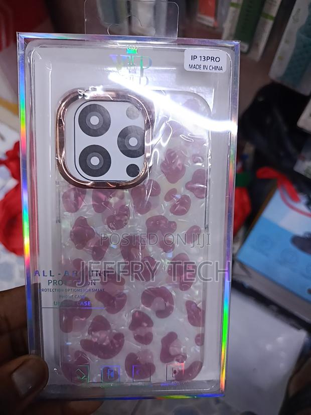 Ahke Cheetah/Leopard Print iPhone 13 Pro Aesthetic Glossy Slim Case