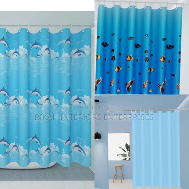 Sea and Ocean Themed Shower Curtains - main view