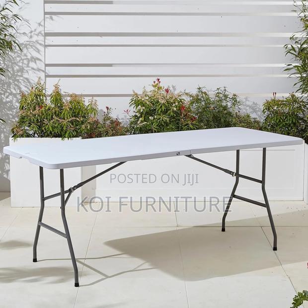 Dining Table; Indoor and Outoor Foldable Dining Table - thumbnail 6