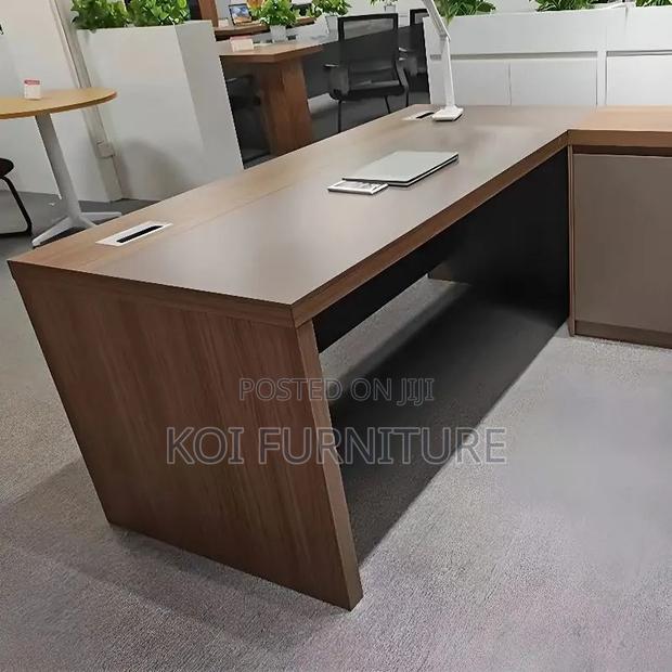 Office Desk; 1600mm Productivity Executive Office Desk - thumbnail 5