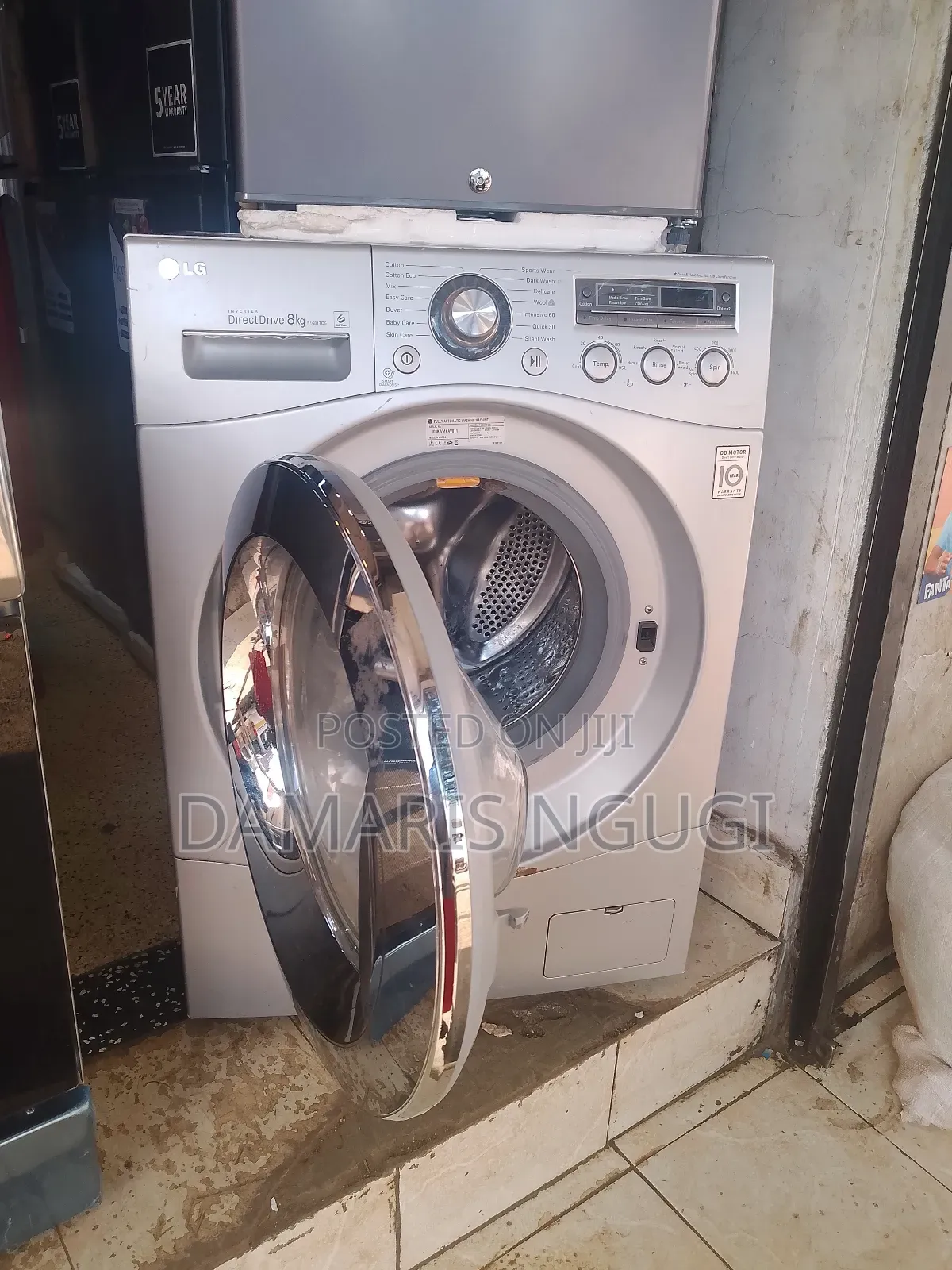Front Load Washing Machine 8kgs
