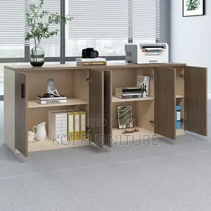 Office Cabinet; Modern Organization Wooden Credenza Cabinet