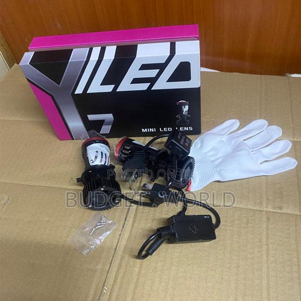 Y7 H4 Mini Projector Led Bulbs – Bright Focused Headlight Upgrade
