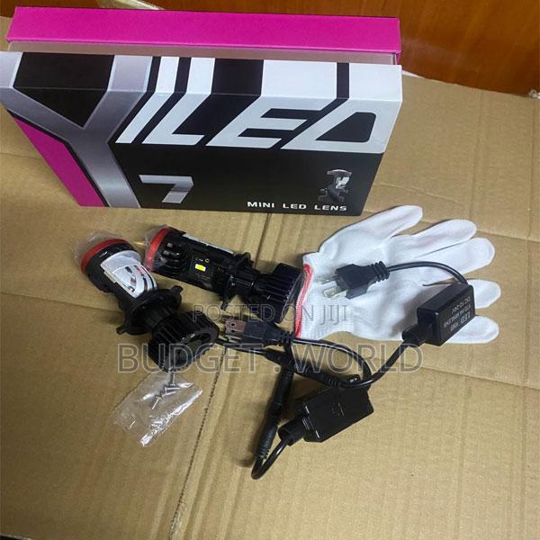 Y7 H4 Mini Projector Led Lights – Enhanced Night Driving Vision