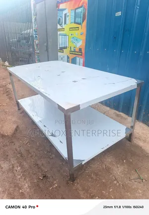 Packaging Table, 7 by 3 Feets, Pure Stainless Steel