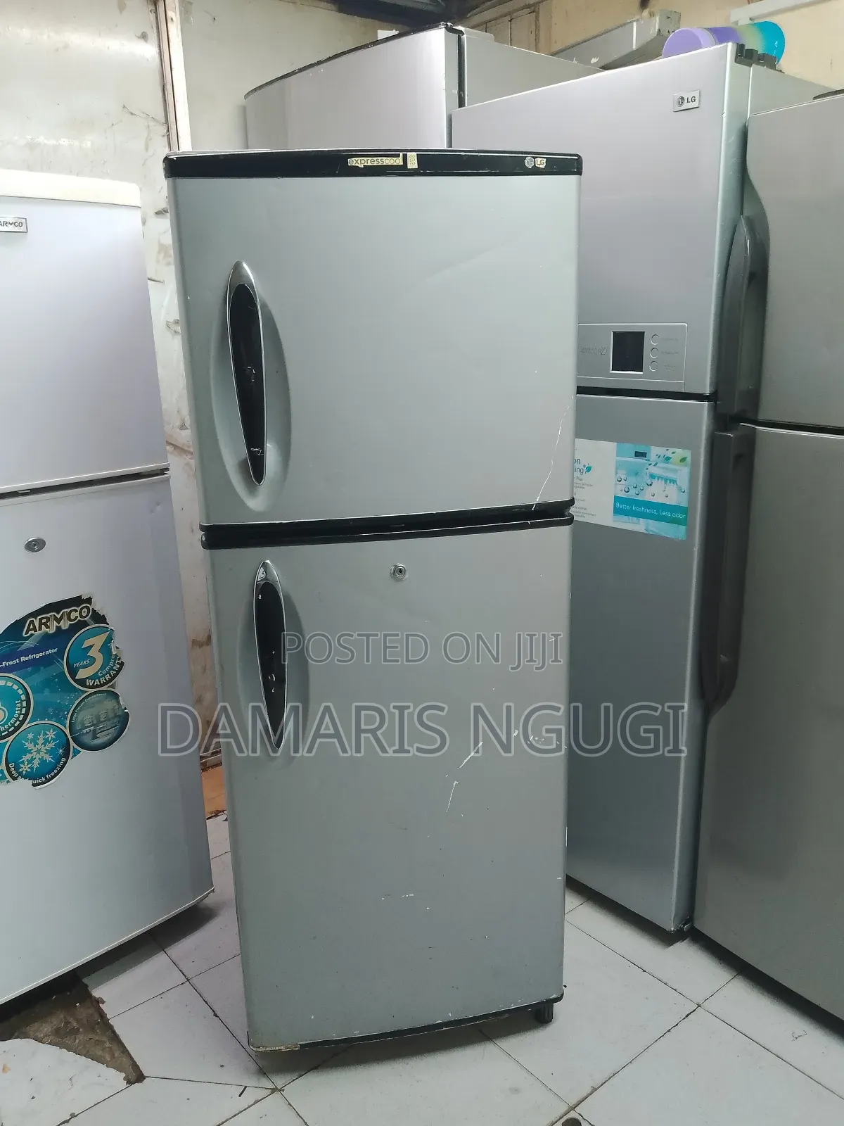 Lg 250litres Double Door Fridge