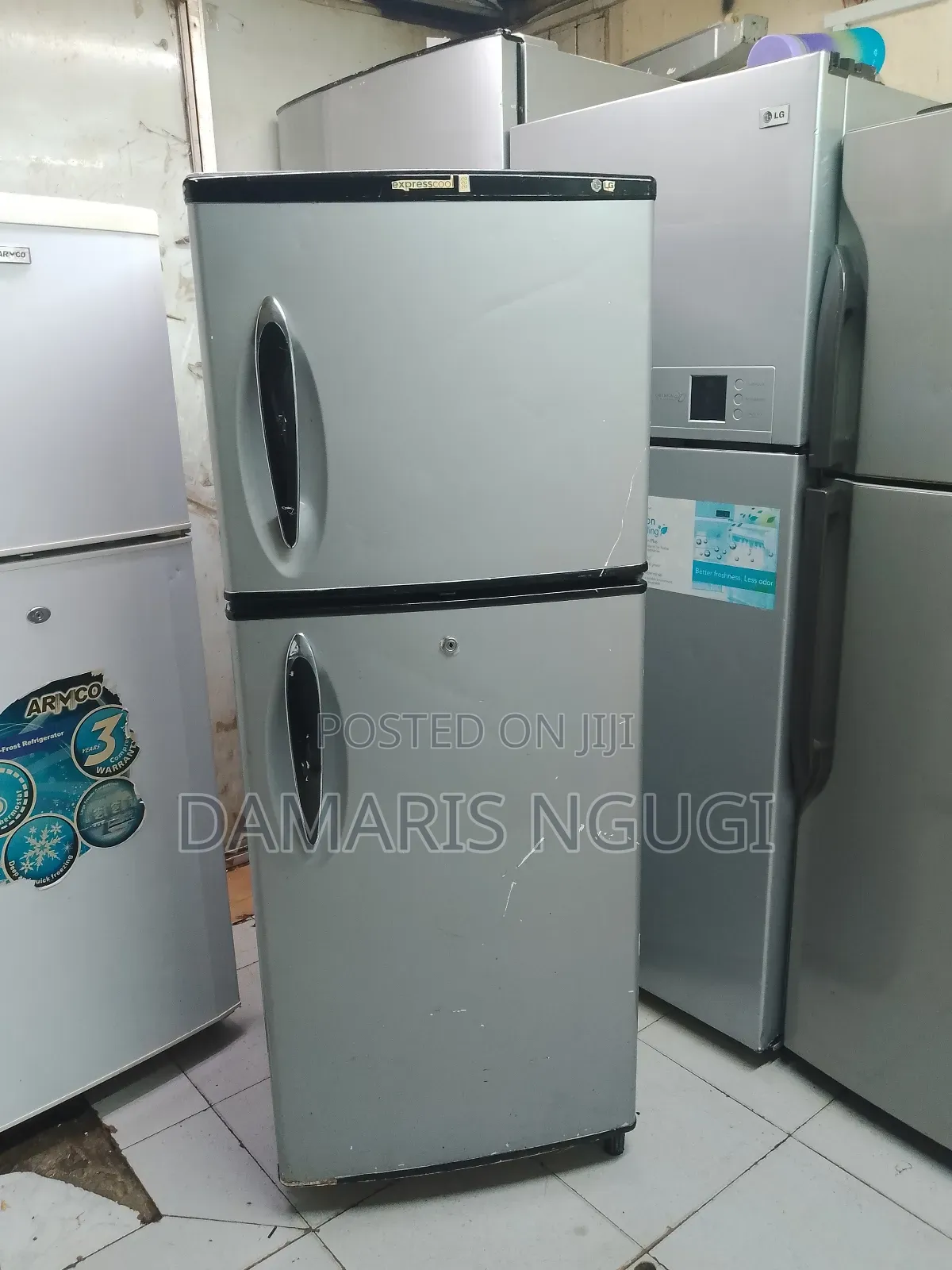 Lg 250litres Double Door Fridge