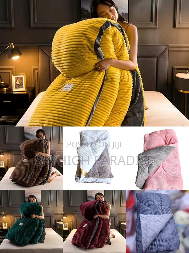 *Single Velvet Woollen* Duvets Size: 5×6 *Price Tc