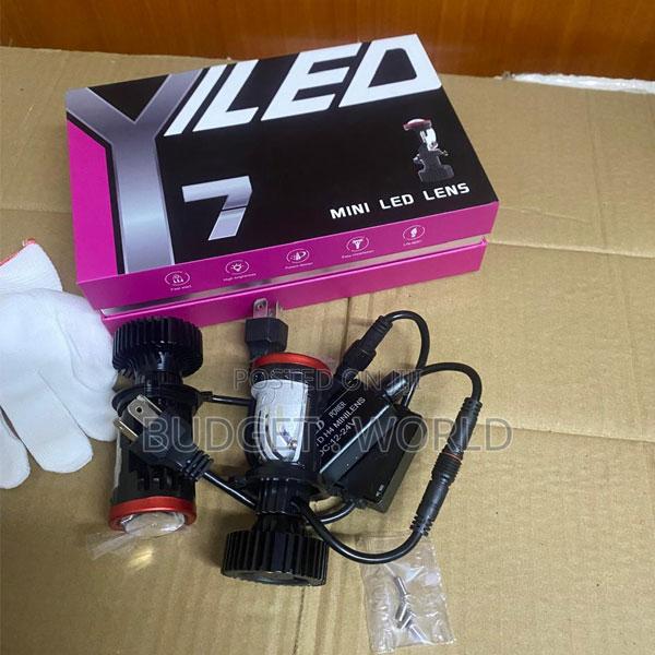 Y7 H4 Mini Projector Led Bulbs – Smooth Bright Beam Pattern