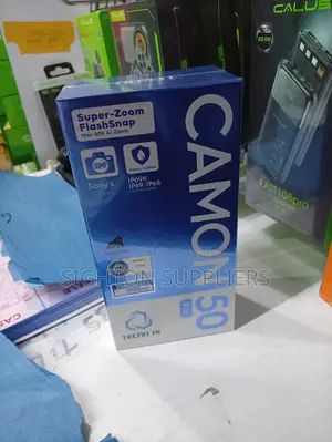 New Tecno Camon 50 Pro 256 GB Black