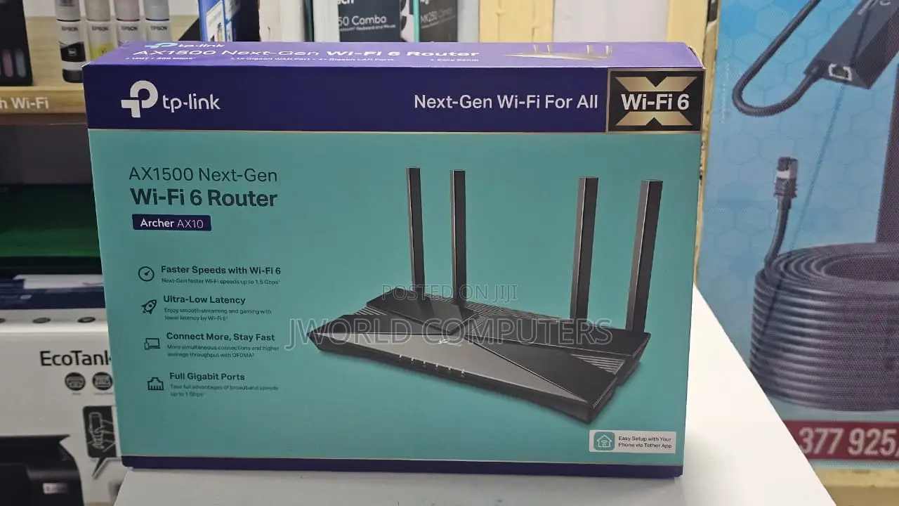 Archer Ax10 Tp-Link Ax1500 Wi-Fi 6 Archer Ax10 Router