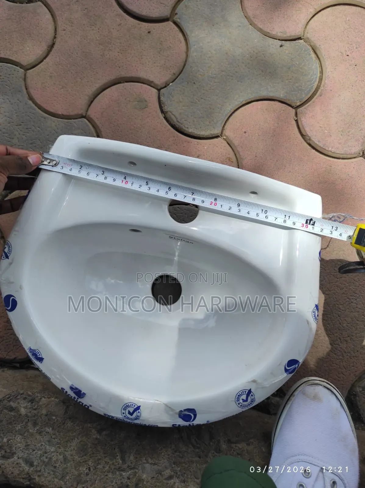 Hand Wash Basin Size 14"