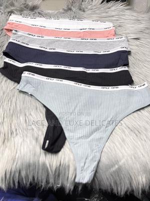 Stretchy Cotton Thongs - thumbnail 2