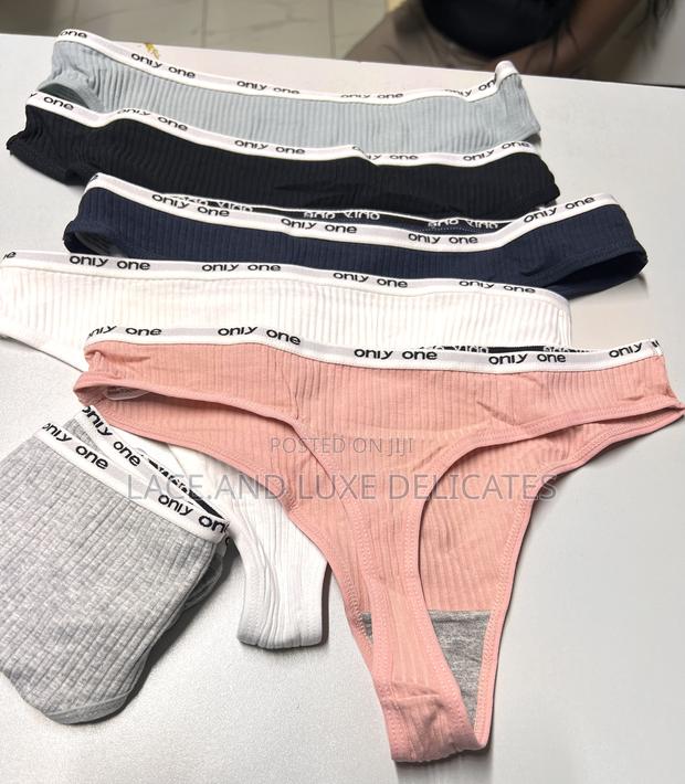 Stretchy Cotton Thongs - thumbnail 3