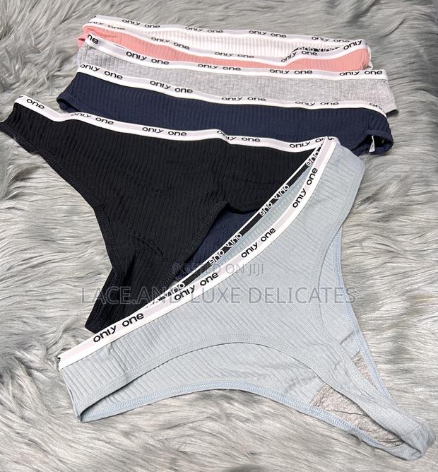 Stretchy Cotton Thongs - thumbnail 4