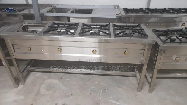 Stainless Steel 4 Burner Cooker