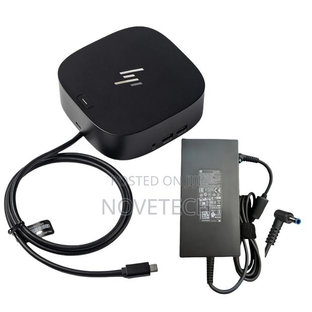Hp Usb-C G5 Dock With Charger Docking Station +120w Ac Adapter - main view