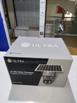 Ultra Ai 4g Solar Camera Exterior/Interiorptz