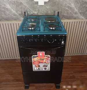 50×55 Euroken 3+1 Standing Cooker With Electric Oven Cooker