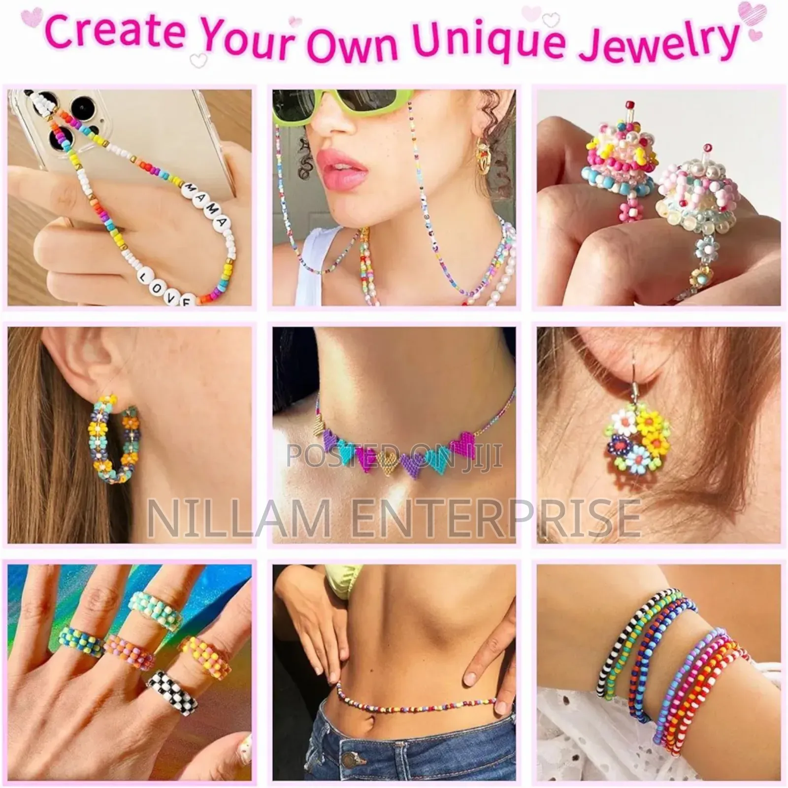 Clay Beads Different Color Kit