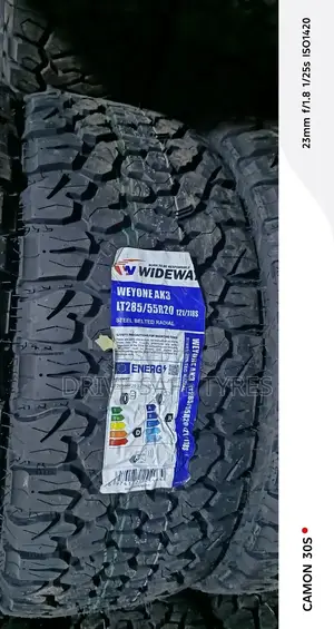 285/55 R 20 Brand New Wideway Tyre Allterrain Ak 3